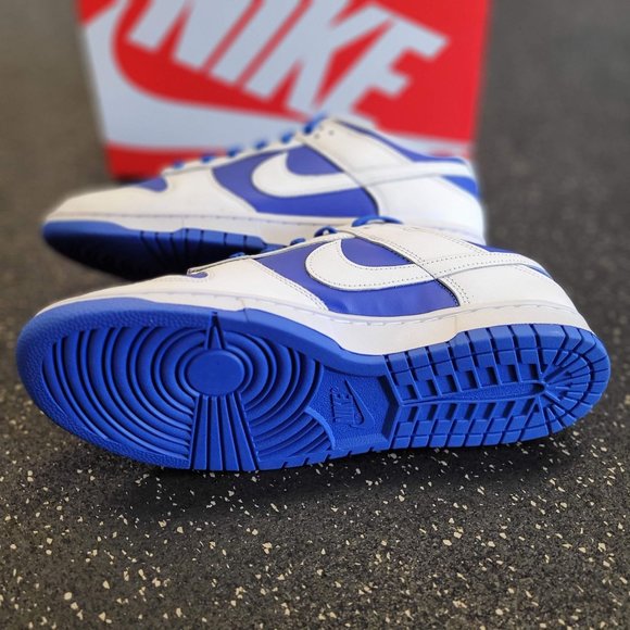 Nike Dunk Low Racer Blue and White Reverse Kentucky - Men's Sz 10.5 DD1391-401 - Picture 7 of 8